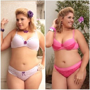 Dicas de moda para gordinhas, lingerie Plus Size