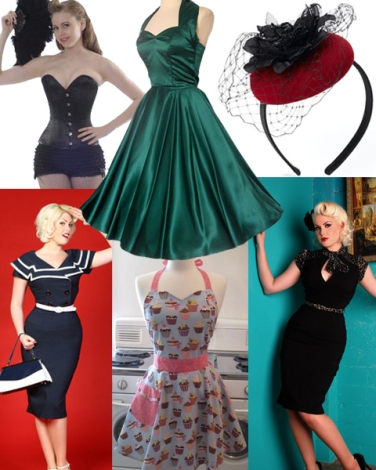 roupas femininas vintage retro