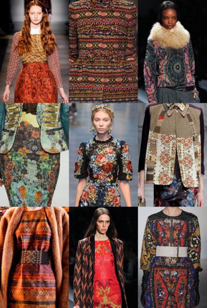 Tendência Estilo Folk Para Inverno 2012 – Industria Textil e do Vestuário -  Textile Industry - Ano XVI