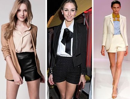 Dicas para Usar Blazer com Shortinho 8 Dicas para Usar Blazer com Shortinho