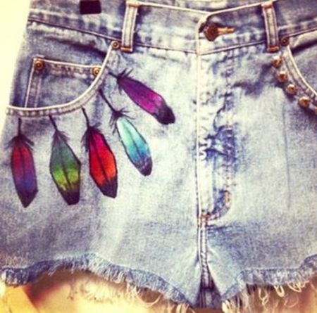 Shorts Jeans Customizados 7 Shorts Jeans Customizados