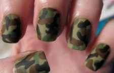 Como Fazer Unhas Camufladas