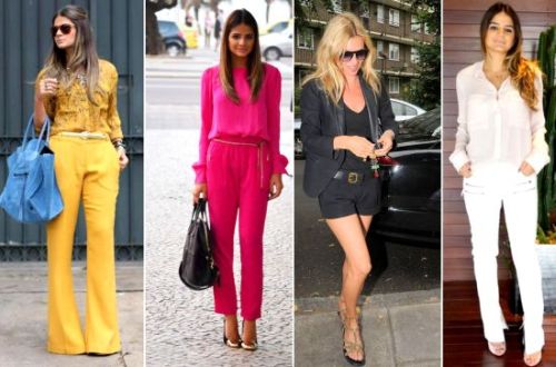 Escolher corretamente as roupas, calçados e acessórios que alongam a silhueta é fundamental para as mulheres que querem parecer mais altas e mais magras (Foto: Divulgação) 