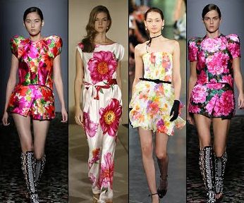 As tendências de moda para o verão 2014 indicam usar muita estampa floral, em todas as peças (Foto: Divulgação)