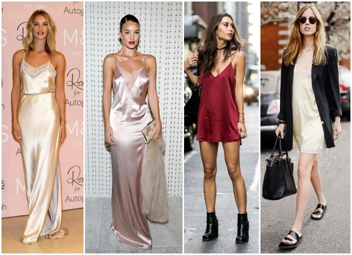 slip dress tendencia