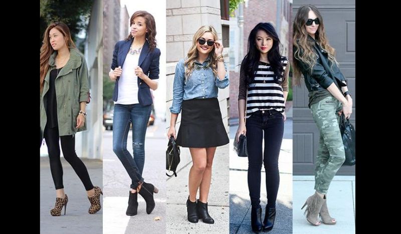 looks com botas diversos 