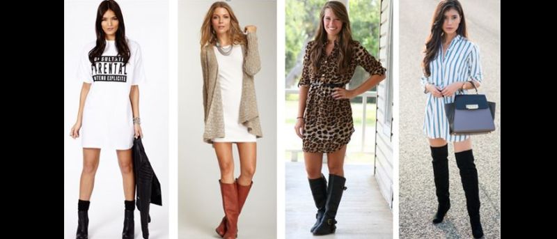 looks femininos com botas 