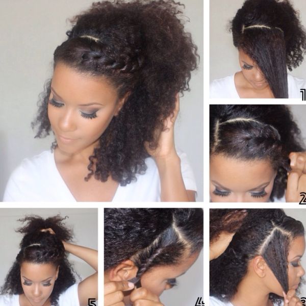 penteado afro