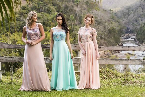 vestidos madrinha de dia 