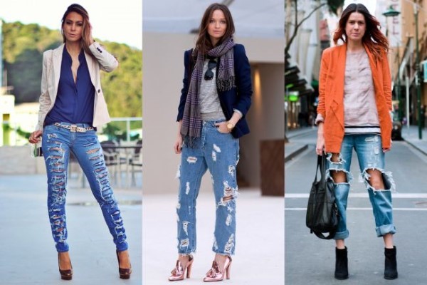 looks com calças jeans 