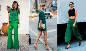 looks de Réveillon verde