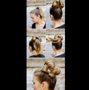 penteado laço