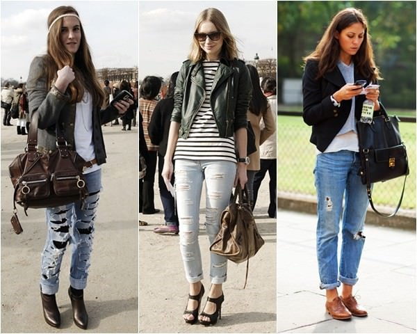 Calça Jeans Rasgada: Como Usar - Looks