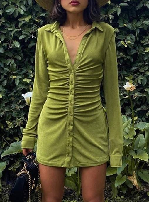 vestido verde